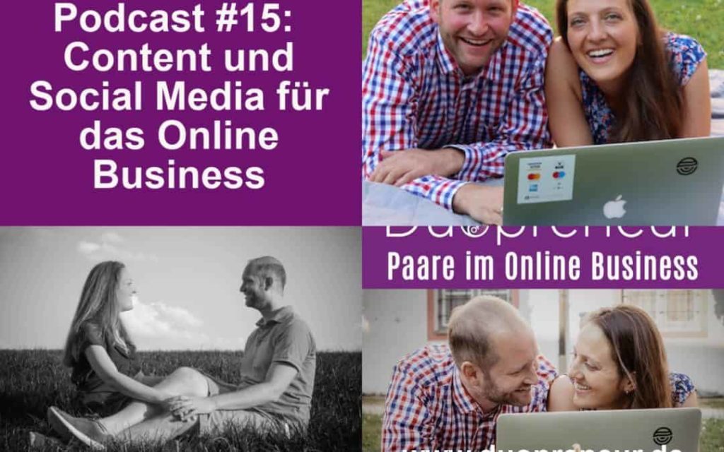Content und Social Media für das Online Business-Folge mit Magdalena und Andreas #015