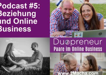 Paarbeziehung_Duopreneur-Podcast mit Magdalena und Andreas